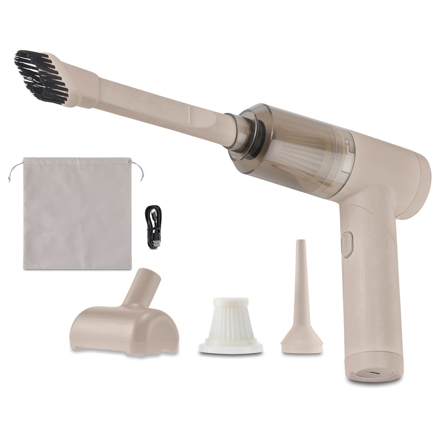 AIRWOO Folding 2-in-1 vacuum and blower in Sand Beige