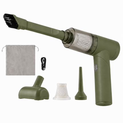 AirWoo – Multi- Functional Foldable Vacuum & Blower - ArmyGreen